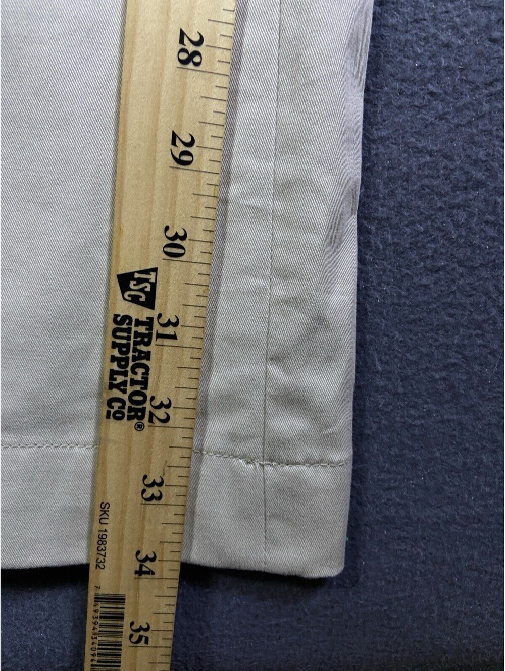 Polo Ralph Lauren Stretch Classic Chino Dress Pants Men 42x36 (34)Tan Preppy NEW - Picture 7 of 13